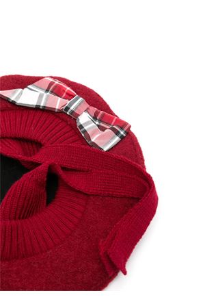 cappello in poliestere rosso MONNALISA KIDS | 39D01547560043